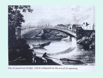 Ill fated iron Yarm Bridge